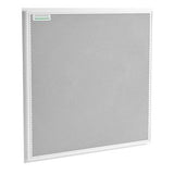 Shure MXA902W-S-60CM MXA Ceiling Mic Array with Speaker, 24" Square, White