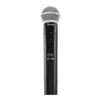 Shure MXW2X/SM58=-Z10 Handheld Transmitter with SM58 Capsule