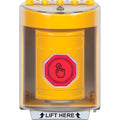 STI SS2277NT-EN Stopper Station, Indoor / Outdoor, Surface Mount, Weather Resistant, Momentary, No Text, Yellow