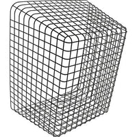 STI STI-282121-BK Speaker Guard Damage Stopper, 28x21x21", 9-gauge Coated Steel Wire with Corrosion Resistant Polyester, Black