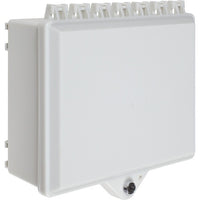 STI STI-7520-OWHTR Heated Type 4X Protective Cabinet with Key Lock, Polycarbonate, White