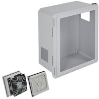 STI EF181610-W3 EnviroArmour Fiberglass Enclosure with NEMA 3R Filter Fan - Window