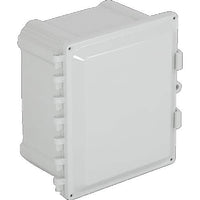 STI EP100806-O EnviroArmour Waterproof Polycarbonate NEMA Enclosure, 10"H 8"W 6"D, Opaque