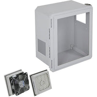 STI EF161408-W3 Mounting Device with Window, Fiberglass Enclosure, 16x14x8"es