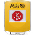 STI G3A229PO-EN G3 Multipurpose Push Button with Shield, No Camera, Turn-to-Reset, Yellow