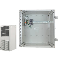 STI EP242410-O6 EnviroArmour Polycarbonate, AC/Heat, Power Distribution - Opaque