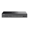 TP-Link SG3210X-M2 L2+ Managed Switch, 8 x 2.5GbE RJ45 Ports, 2 x 10G SFP+ Uplinks, Cloud Managed, Rack Mount