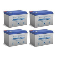 Fire-Lite Alarms by Honeywell BAT-12120-BP 12V Battery 4-Pack