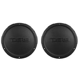 Polaris Slingshot Headrest Empty Enclosure With Digital LED Lights fits 4 x 6.5" Speakers | 2015 - Current