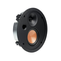 Klipsch SLM-3400-C-WH Shallow-Depth 4" In-Ceiling Speaker, White