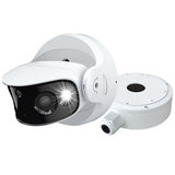 Speco O8LMST1 8MP IP Multisensor Camera, White