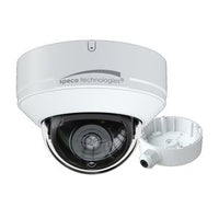 Speco V5D3 5MP HD-TVI IR Dome Camera with Built-In Microphone and Junction Box, 2.8mm Lens, IP67, IK10