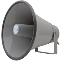 Speco SPC30T Contractor Series 10.5" 70/25V Weather Resistant PA Horn Speaker, Gray