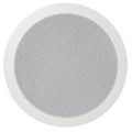 Speco SPG66T 6" 70/25V Modern Grille In-Ceiling Contractor Speaker, Off-White