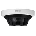 Hanwha PNM-9084RQZ1/KUS Series x 2MP Multi-Directional PTRZ IP Camera, 3.2-10mm Motorized Varifocal Lens, White, TAA Compliant