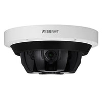 Hanwha PNM-9084RQZ1/KUS Series x 2MP Multi-Directional PTRZ IP Camera, 3.2-10mm Motorized Varifocal Lens, White, TAA Compliant