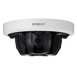 Hanwha PNM-9085RQZ1/KUS Series x 5MP Multi-Directional PTRZ IP Camera, 4.13-9.4mm Motorized Varifocal Lens, White, TAA Compliant