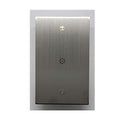 Hanwha HNW-SS-806 Line Level Wall Mounted Microphone, Stainless Steel