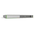 Hanwha HV-GS980MX/28PSM-10 Mid Range Edge Switch, L3 Stackable by Allied Telesis, US Power Cord