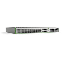 Hanwha HV-GS980MX/18HSM L3 Mid Range Edge Stackable Switch, 16-Port 100M/1/2.5/5G-T PoE+, 2-Port SFP+ and Single Fixed PSU