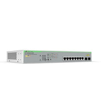 Hanwha HV-IGS950/10PS-910 8-Port Gigabit Websmart PoE+ Switch, 2x SFP Uplink Ports, 130W Total Power Budget, No WAVE Integration
