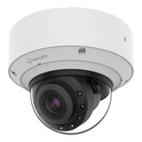 Hanwha PND-A9082RV 8MP IR Indoor Vandal Dome AI Camera, 5.9-13.3mm Varifocal Lens, White