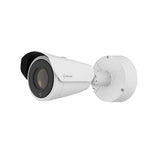 Hanwha PNO-A9311R 4K AI IR Bullet Camera 31x Zoom, White
