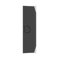 Hanwha SBS-165B Surface Mount Backbox for Video Intercom TID-600R, Black