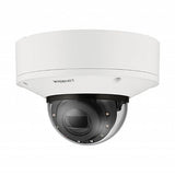 Hanwha XNV-9083R/KEX Series 4K Outdoor IR Vandal Dome IP Camera, 4.4-9.3mm Motorized Varifocal Lens, White, TAA Compliant
