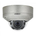 Hanwha XNV-8080RSA/KUS Series 5MP Outdoor IR Vandal Dome IP Camera, 3.9-9.4mm Varifocal Lens, Stainless Steel, TAA Compliant