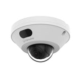 Hanwha XNV-A6016R 2MP AI IR Compact Outdoor Vandal Dome IP Camera, 60 fps, 3mm Fixed Lens