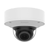 Hanwha XNV-A9085R 8MP IR Outdoor Vandal Dome AI Camera, 4.4–9.3mm Lens, White