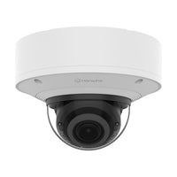 Hanwha XNV-A9085R 8MP IR Outdoor Vandal Dome AI Camera, 4.4–9.3mm Lens, White