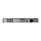 Hanwha XRN-815S 8-Channnel NVR, 12MP Camera Supported, Plug-and-Play PoE