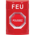 STI SS-2002F-FR Red Emergency Stopper Button, French