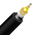 Cleerline 6ACS9125OS2PE SSF 6 Strand OS2, Armored Direct Burial Micro Distribution Loose Tube, PE/OSP/Burial - 1000ft Spool