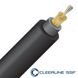 Cleerline 12TMD9125OS2PU SSF 12 Strand OS2, Tactical Indoor/Outdoor Micro Distribution Loose Tube, PU - 1000ft Spool
