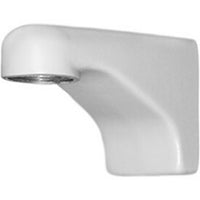 Pelco SWM-SR Wall Mount with Cable Feedthrough, Light Gray