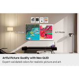 Samsung The Frame Pro QN85LS03FWFXZA 85" LS03FWF Series Neo QLED 4K , 3840 x 2160, 120 Hz, Wi-Fi, RS-232c
