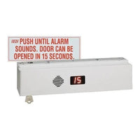 SDC 1511SNALV 1511S Series Single Integrated Delayed Egress Lock, NFPA 101, Selectable Egress Delay, No Built-In Reset, Dull Aluminum