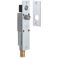 SDC 2090AHUB Spacesaver Heavy Duty Concealed Mortise Bolt Lock, Dull Stainless, Bolt Position Status
