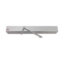 SDC AUTOP184V AUTO Series 2-Drive Units Double Door Operation, Push Arms, 20mm Spindles, 84" Door, 87" Housing, Satin Aluminum, Clear Anodized