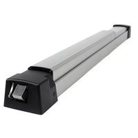 SDC S5101PV42E S5000 Series Electrified Storefront Rim, Exit Only, Panic, 42", Motorized ELR and Dogging, Dull Aluminum