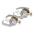 SDC Z7252GQ6PKA 7200 Series Solenoid Controlled Cylindrical Lock, Locked Outside Only, Failsecure, Galaxy Rose, 6-Pin Keyed Alike