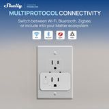 Shelly Plug US Gen4 White 2-pack
