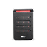 HID 40KNKS-00-00001Q Signo 40K Keypad Reader, Standard Profile, OSDP, Pigtale, Black with Silver Trim