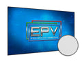 Elite Screens EF135H-SW-AT Sonic White AT eFinity Edge-Free 135" 16:9 Acoustic Transparent Fixed Frame Projection Screen