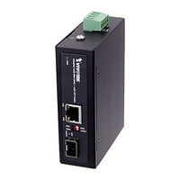 VIVOTEK AW-IHU-0200 Industrial 1xGE 60W UPoE + 1xGE SFP Switch