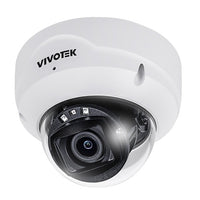 VIVOTEK FD819-HT 5MP Dome Camera, 2.8-10 mm Remote Focus Lens, NDAA and TAA Compliant, White