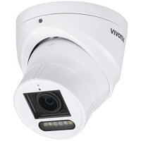 VIVOTEK IT9383-HTVW C-Series 5MP Outdoor AI Turret Dome IP Camera, 2.8-12mm Motorized Varifocal Lens